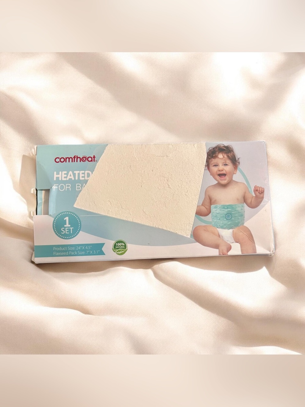 Comfheat Baby Heated Tummy Wrap for Colic Relief | New